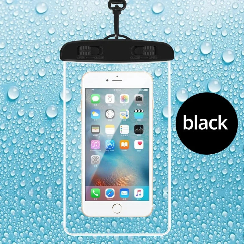 IP68 waterproof phone case swimming water proof bag universal underwater phone protector pouch PV cover for iPhone 15 14 13 Pro