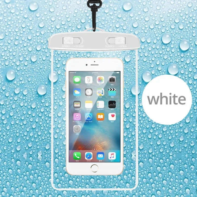 IP68 waterproof phone case swimming water proof bag universal underwater phone protector pouch PV cover for iPhone 15 14 13 Pro