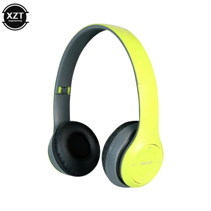 Handsfree Wireless Headphones Earphone P47 headset Bluetooth Head Phone for iPhone Huawei Xiaomi Samsung S22
