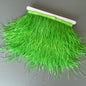 Ostrich Feathers Trim 10 Meter 13-18 CM Feather Plumes Ribbon Selvage For DIY Wedding Dress Decoration Crafts Accessories