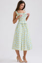 Suninheart Summer Elegant and Beautiful Women Dresss  2024 Floral Print 2 Piece Dress Set Casual Party Holiday Dress Sets