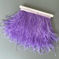 Ostrich Feathers Trim 10 Meter 13-18 CM Feather Plumes Ribbon Selvage For DIY Wedding Dress Decoration Crafts Accessories