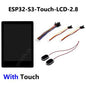 ESP32 S3 R8 MP3 Board 2.8inch LCD Captive TouchScreen Display LVGL Speaker/RTC/SD-Card-Port/Battery-Port/QMI8658-6-Axis-Sensor