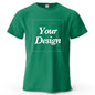 Custom T-shirt Print 100% Cotton Tee Men Women Customized T-shirt Diy Your Own Design Photo Text Unisex Tops Personalized Gift