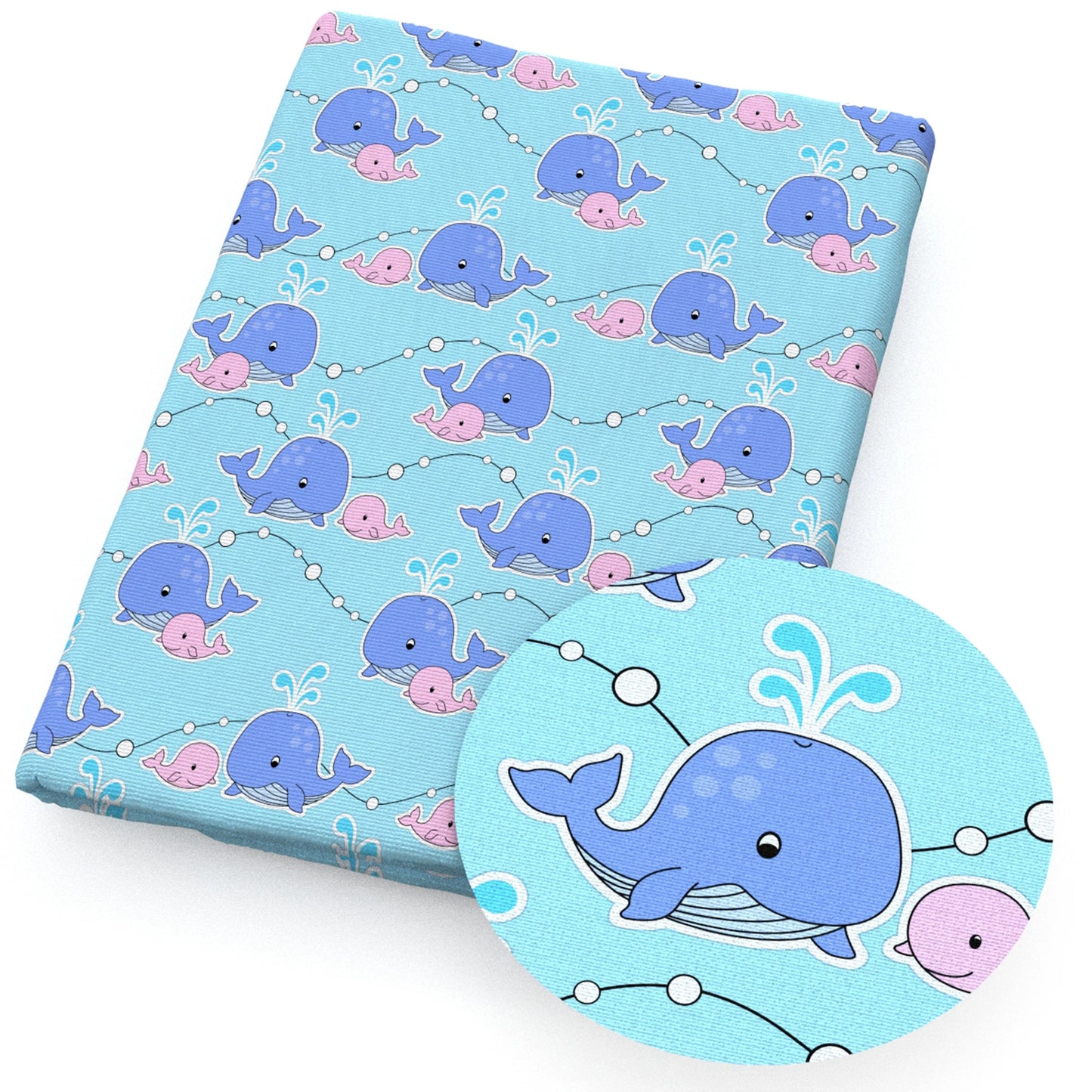 Imitation Embroidery Like-3D Ocean Series Cotton By The Meter Flamingo Fabrics For Sewing Cloth Dress DIY Craft Home Textile