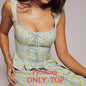 Suninheart Summer Elegant and Beautiful Women Dresss  2024 Floral Print 2 Piece Dress Set Casual Party Holiday Dress Sets