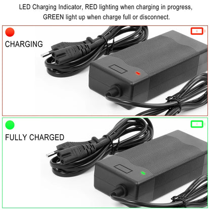 Battery Charger for Xiaomi Electric Scooter 4 Pro 4 E-Scooter Kickscooter 42V 2A Battery Chargering Power Replacement Accessorie