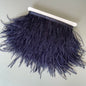 Ostrich Feathers Trim 10 Meter 13-18 CM Feather Plumes Ribbon Selvage For DIY Wedding Dress Decoration Crafts Accessories