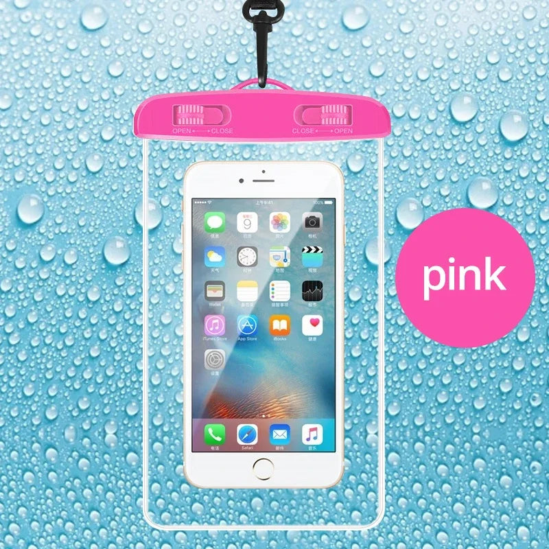 IP68 waterproof phone case swimming water proof bag universal underwater phone protector pouch PV cover for iPhone 15 14 13 Pro