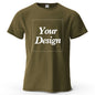Custom T-shirt Print 100% Cotton Tee Men Women Customized T-shirt Diy Your Own Design Photo Text Unisex Tops Personalized Gift