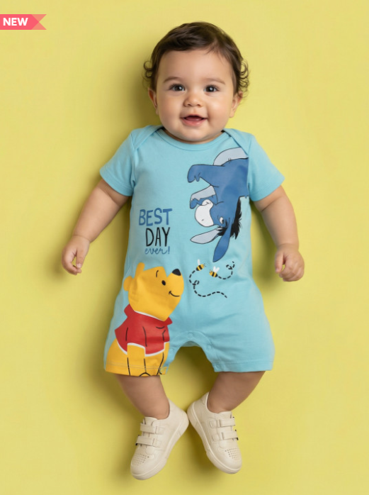 Nauti Nati - Infants Girls Pack of 2 Printed Rompers