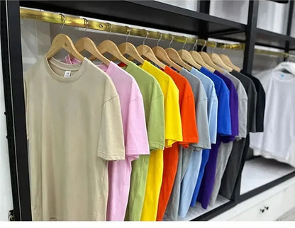 Custom T-shirt Print 100% Cotton Tee Men Women Customized T-shirt Diy Your Own Design Photo Text Unisex Tops Personalized Gift