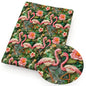 Imitation Embroidery Like-3D Ocean Series Cotton By The Meter Flamingo Fabrics For Sewing Cloth Dress DIY Craft Home Textile