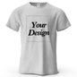 Custom T-shirt Print 100% Cotton Tee Men Women Customized T-shirt Diy Your Own Design Photo Text Unisex Tops Personalized Gift